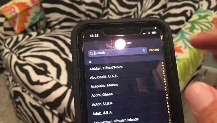 Tippen Sie auf „Fertig“, um die Änderungen zu speichern.