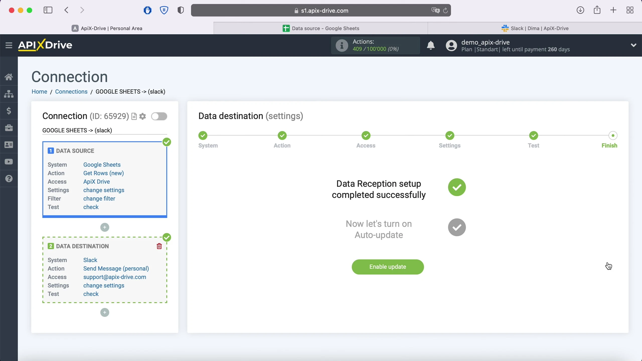 Google Sheets Daten automatisch nach Slack übertragen: Die einfachste Anleitung