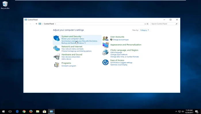 Klicken Sie auf "Erweiterte Systemeinstellungen".